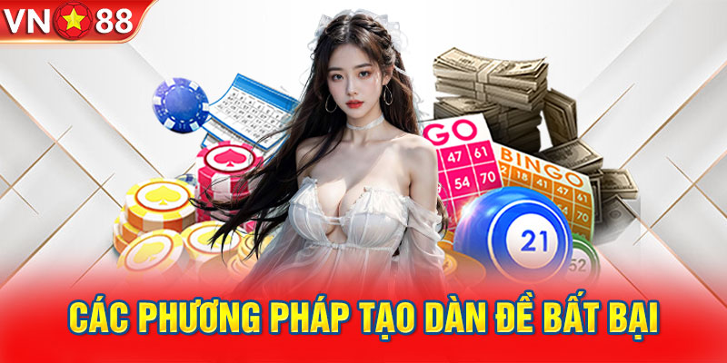 Bật mí các phương pháp tạo dàn đề bất bại cực chuẩn