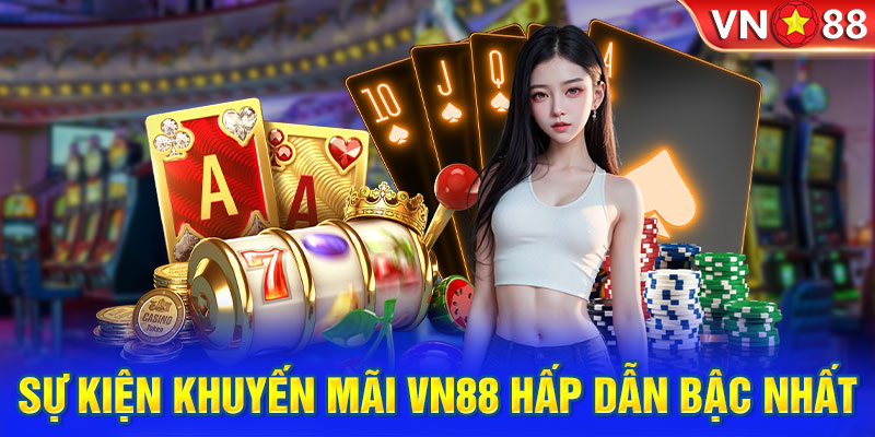 Sự kiện khuyến mãi VN88 hấp dẫn bậc nhất hiện nay